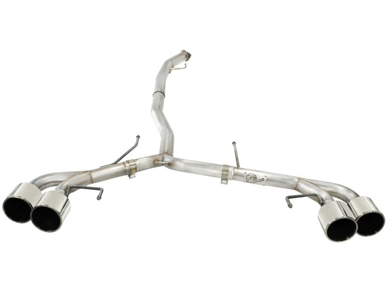 aFe Takeda 3in SS Exhaust Cat-Back 09-14 Nissan GTR V6 3.8L Polished Tips - Burkken Auto Parts
