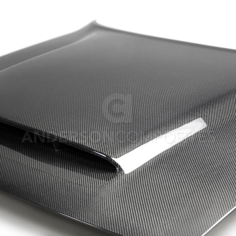 Anderson Composites 2018 Dodge Demon Type-OE Carbon Fiber Hood - Burkken Auto Parts