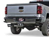 aFe LARGE Bore HD 4in Dual DPF-Back SS Exhaust w/Black Tip 16-17 GM Diesel Truck V8-6.6L (td) LML - Burkken Auto Parts