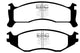 EBC 91-93 Chrysler Fifth Avenue 3.8 Redstuff Front Brake Pads - Burkken Auto Parts