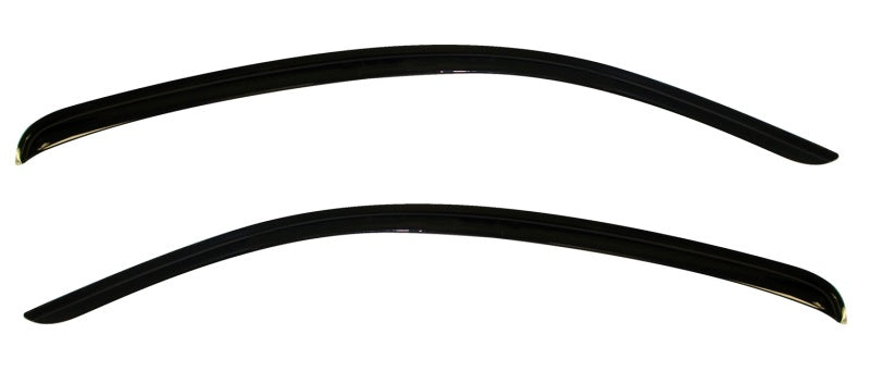 AVS 12-14 Ford Mustang Ventvisor Outside Mount Window Deflectors 2pc - Smoke - Burkken Auto Parts