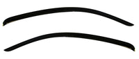 AVS 12-14 Ford Mustang Ventvisor Outside Mount Window Deflectors 2pc - Smoke - Burkken Auto Parts