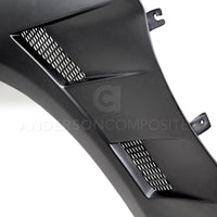 Anderson Composites 15-16 Ford Mustang Type-AT Fiberglass Fenders (0.4in Wider) - Burkken Auto Parts
