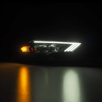 AlphaRex 18-22 Ford Mustang NOVA-Series LED Projector Headlights Black - Burkken Auto Parts