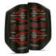 AlphaRex 14-21 Toyota Tundra LUXX LED Taillights Black/Red w/Activ Light/Seq Signal - Burkken Auto Parts