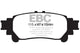 EBC 13+ Lexus GS350 3.5 RWD Greenstuff Rear Brake Pads - Burkken Auto Parts