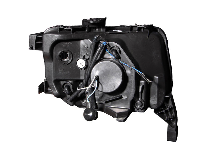 ANZO 2003-2006 Honda Element Projector Headlights w/ Halo Black - Burkken Auto Parts
