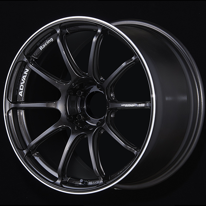 Advan RSIII 19x8.0 / +42 Offset / 5x112 / 66.5mm Bore / Black Gunmetallic and Ring - Burkken Auto Parts