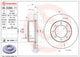 Brembo OE 18-22 Ford F-250 Super Duty/13-15 F-350 Super Duty UV Coated Brake Disc - Front