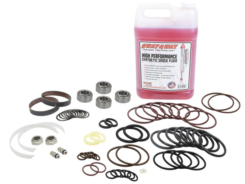 aFe Sway-A-Way Master Rebuild Kit for 3.0 Shock w/ 1in Shaft - Gen 2 - Burkken Auto Parts