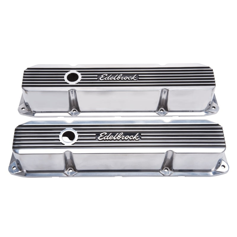 Edelbrock Valve Cover Elite II Chrysler 383-440 Big Block V8 Polished - Burkken Auto Parts