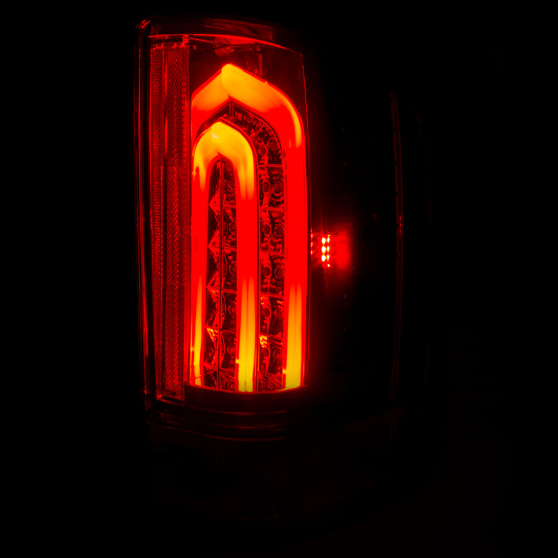 ANZO 2007-2013 Chevrolet Silverado 1500 LED Taillights Smoke G2 - Burkken Auto Parts