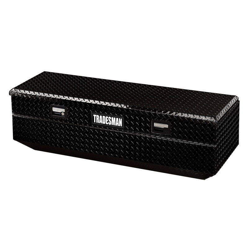 Tradesman Aluminum Flush Mount Truck Tool Box (48in.) - Black - Burkken Auto Parts