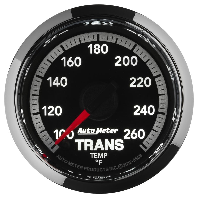 Autometer Factory Match Dodge 4th Gen 52.4mm 100-260 Deg F Trans Temp Gauge - Burkken Auto Parts