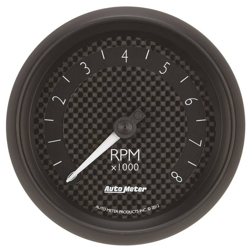 Autometer GT Series 3-3/8in In Dash 8K RPM Tachometer - Burkken Auto Parts