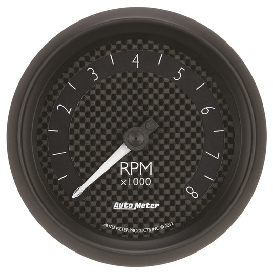 Autometer GT Series 3-3/8in In Dash 8K RPM Tachometer - Burkken Auto Parts