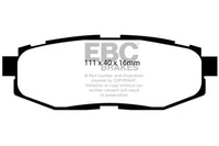 EBC 12+ Scion FR-S 2 Redstuff Rear Brake Pads - Burkken Auto Parts