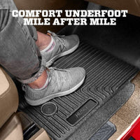 Husky Liners 22-25 Toyota Corolla Cross WeatherBeater 2nd Seat Black Floor Liners