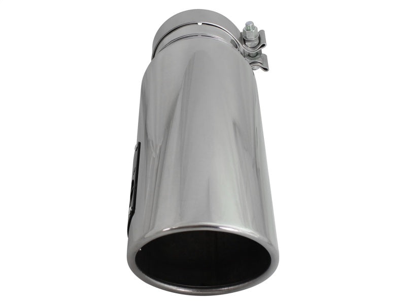 aFe Diesel Exhaust Tip Bolt On Polished 4in Inlex x 5in Outlet x 15in - Burkken Auto Parts