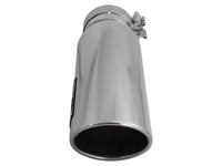 aFe Diesel Exhaust Tip Bolt On Polished 4in Inlex x 5in Outlet x 15in - Burkken Auto Parts