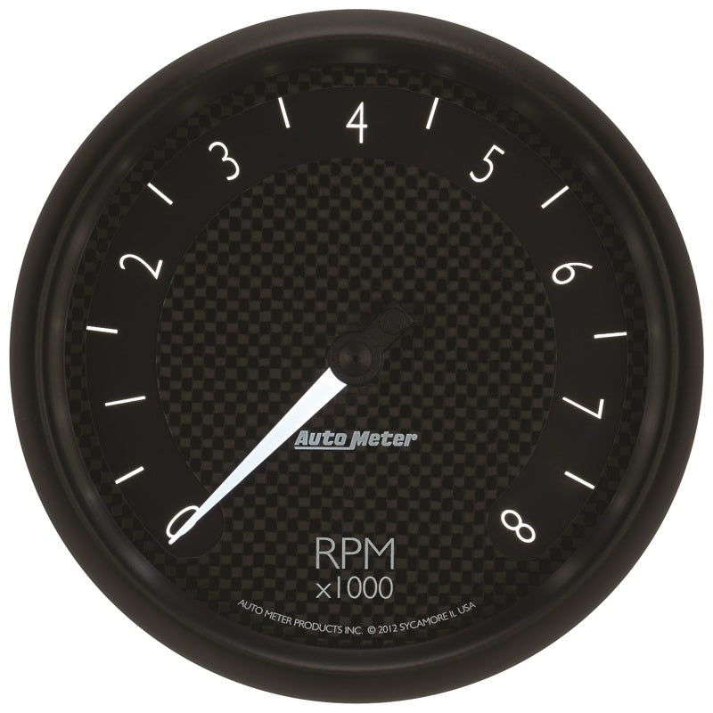 Autometer GT Series 5in In Dash 8K RPM Tachometer - Burkken Auto Parts