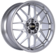 BBS RG-R 18x9.5 5x114.3 ET38 PFS Diamond Silver Wheel -82mm PFS/Clip Req