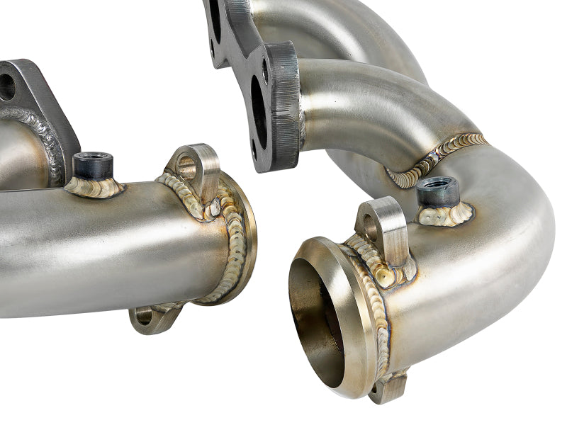 aFe Twisted Steel 1.75-2in 304 SS Headers 03-07 Ford Diesel Trucks V8-6.0L (td) - Burkken Auto Parts