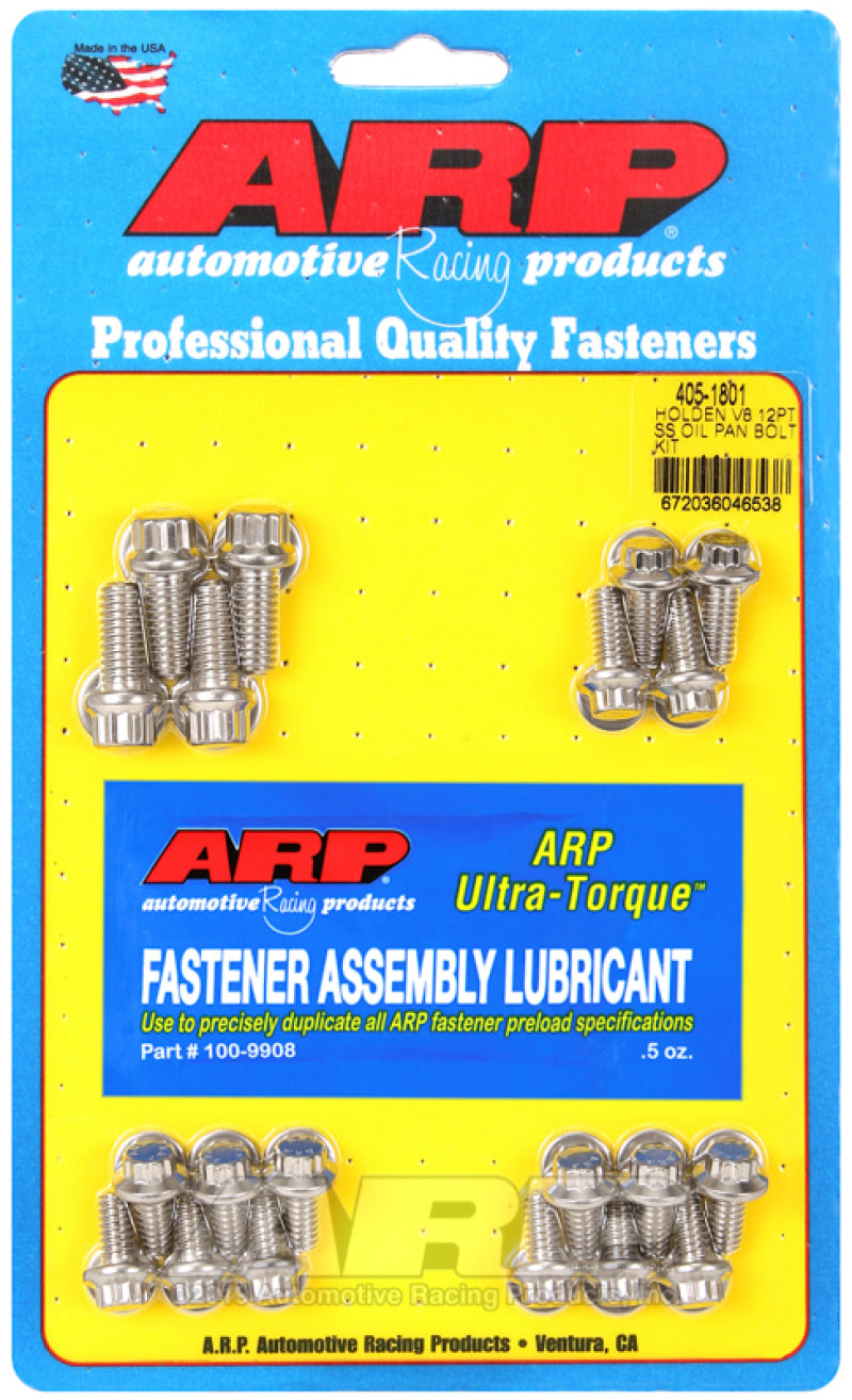 ARP Holden V8 SS 12pt Oil Pan Bolt Kit - Burkken Auto Parts