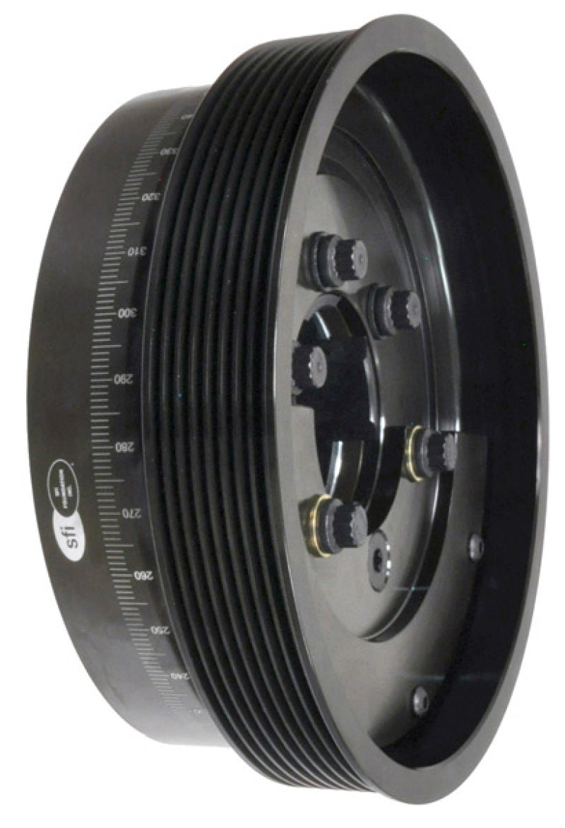 ATI Damper - 7.95in - Steel - 8 Grv - Ford 6.7 - Powerstroke - 2011+ - Ext Bal - 3 Ring - Diesel - Burkken Auto Parts