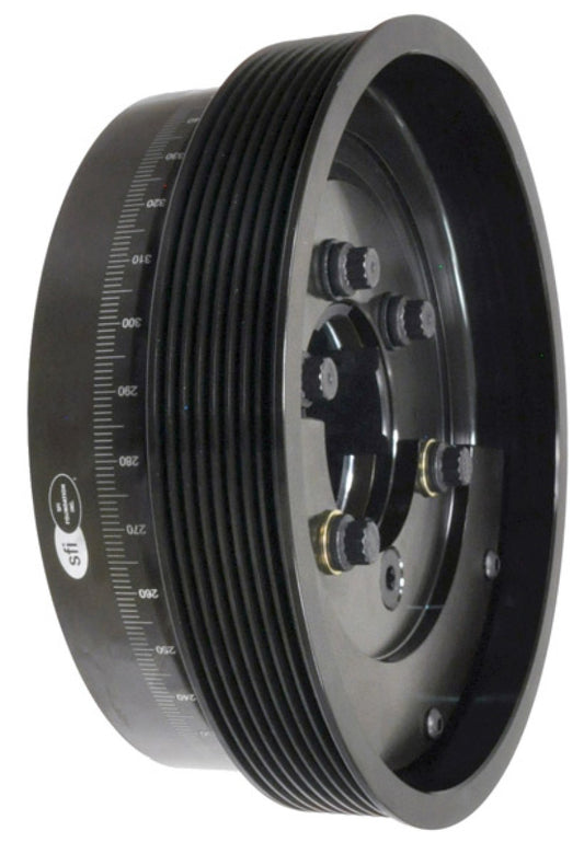 ATI Damper - 7.95in - Steel - 8 Grv - Ford 6.7 - Powerstroke - 2011+ - Ext Bal - 3 Ring - Diesel - Burkken Auto Parts