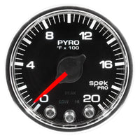 Autometer Diesel Gauge Kit A-Pillar 10-19 RAM Boost/EGT 60psi/2000 degree F Black Spek-Pro - Burkken Auto Parts