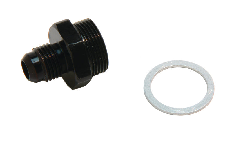 Aeromotive AN-06 Holley Carb 7/8in x 20 Thread Dual Feed Bowl Adapter Fitting - Burkken Auto Parts
