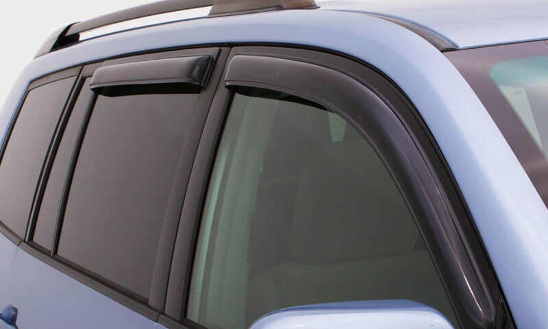 AVS 2022 Jeep Wagoneer Ventvisor Outside Mount Window Deflectors 4pc - Smoke - Burkken Auto Parts