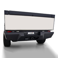 Westin 24-25 Tesla Cybertruck Pro-Series Rear Bumper - Texured Black - Burkken Auto Parts