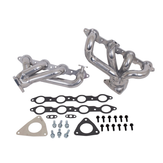 BBK 01-02 Camaro Firebird LS1 Shorty Tuned Length Exhaust Headers - 1-3/4 Silver Ceramic - Burkken Auto Parts