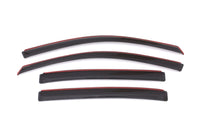 AVS 13-17 Honda Accord Ventvisor In-Channel Front & Rear Window Deflectors 4pc - Smoke - Burkken Auto Parts