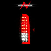 ANZO 15-21 Chevrolet Colorado Full LED Tail Lights w/ Red Lightbar Black Housing Clear Lens - Burkken Auto Parts