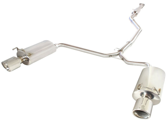 aFe Takeda Exhaust 304SS Dual Cat-Back w/ Polished Tips 13-17 Honda Accord  LX/EX/EX-L Sedan L4 2.4L - Burkken Auto Parts