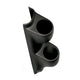 Autometer 89-94 Nissan 240SX 52mm Black Dual Gauge Pod - Burkken Auto Parts