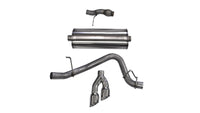 Corsa 2015-2020 Chevy Tahoe/GMC Yukon Cat-Back Exhaust Sport 3in Single Side Twin Polished 4in Tips - Burkken Auto Parts