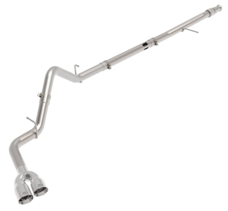 aFe Rebel XD Series 3in 304SS DPF-Back 20-21 GM Trucks L6-3.0L (td) LM2 - Dual Polished Tip - Burkken Auto Parts