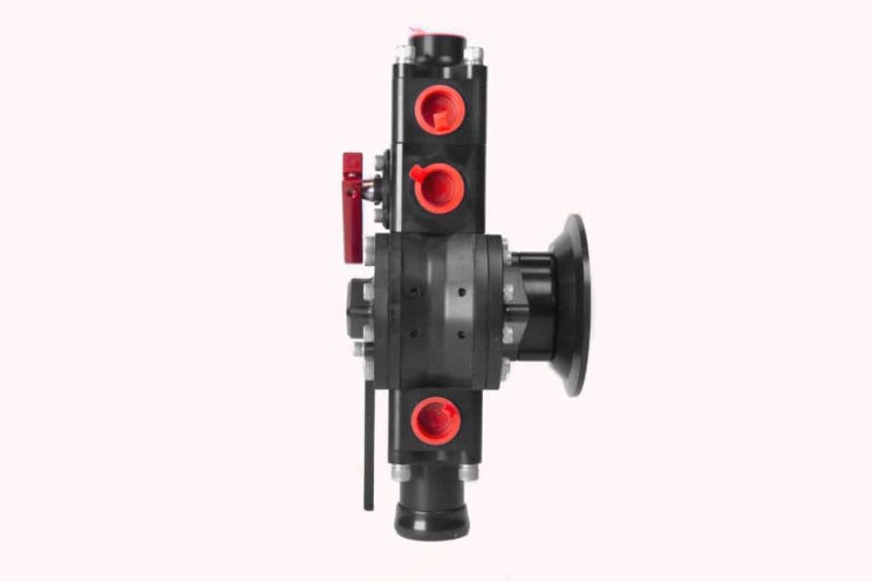 Aeromotive System Pump 16.5gpm Shut Off Valve 2x 08AN Blocks 1.25in Inlet 10AN Outlet .775 Gear Set - Burkken Auto Parts