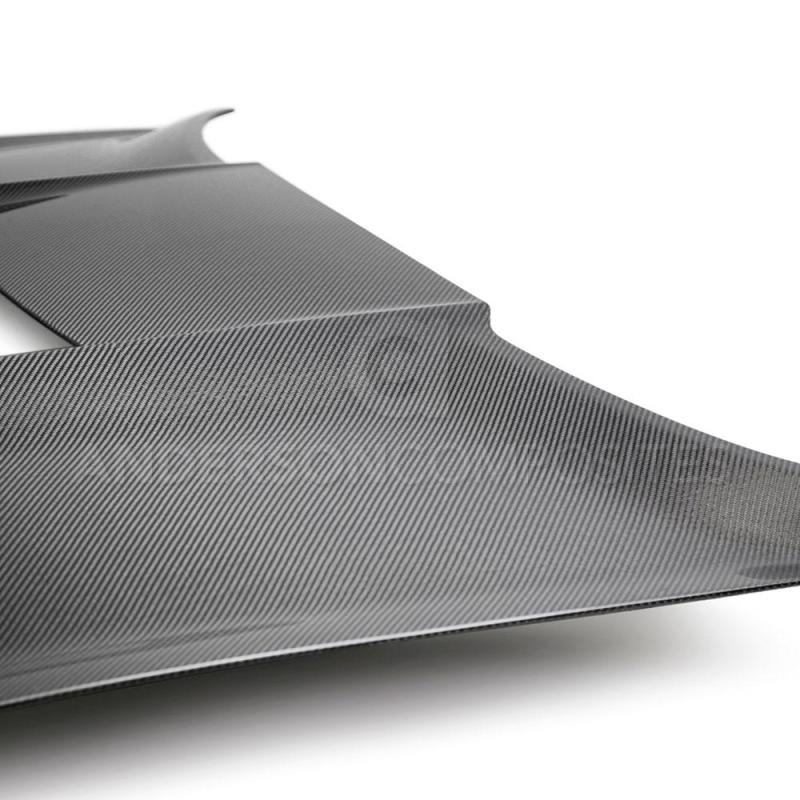 Anderson Composites 2020 Mustang Shelby GT500 Double Sided Carbon Fiber Hood - Burkken Auto Parts