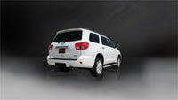 Corsa 2008-2017 Toyota Sequoia 5.7L V8 Touring Cat-Back Exhaust w/Black 4in Tip - Burkken Auto Parts