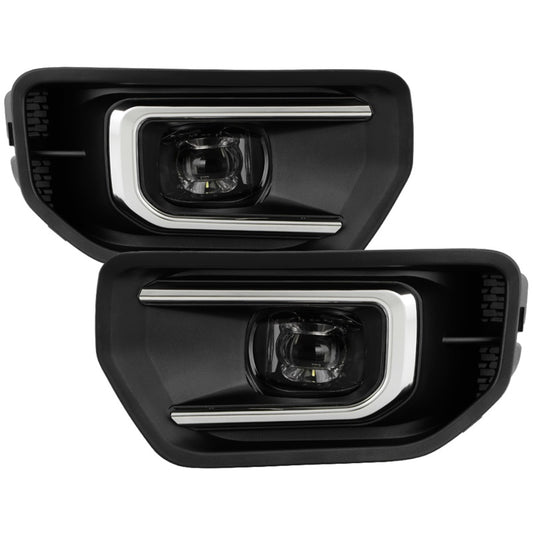 Spyder 24-26 Ford Ranger OEM Full LED Fog Lights w/Switch - Clear (FL-FR24-LED-C)