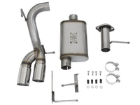 aFe Rebel Series CB 3in Middle Side Exit SS Exht w/Polish Tips 15-17 Chevy Colorado / GMC Canyon - Burkken Auto Parts