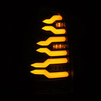 AlphaRex 03-09 Toyota 4Runner LUXX-Series LED Tail Lights- Black - Burkken Auto Parts