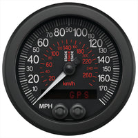Autometer Stack Instruments 88mm 0-180 MPH 290 KM/H GPS Speedometer - Black - Burkken Auto Parts