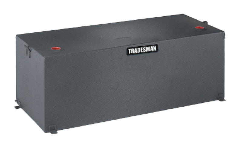 Tradesman Steel Full Size Rectangular Liquid Storage Tank - Black - Burkken Auto Parts