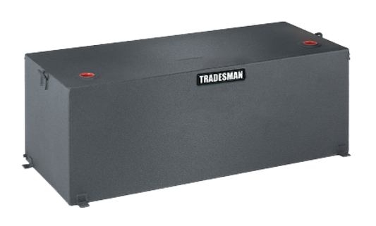 Tradesman Steel Full Size Rectangular Liquid Storage Tank - Black - Burkken Auto Parts